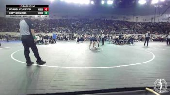 G6A-120 lbs Quarterfinal - Coty Sessions, Norman North-Girls vs Morgan Atherton, Noble-Girls