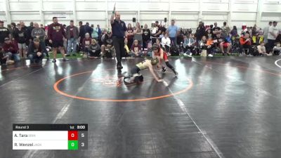 65 lbs Round 3 - Alexander Tara, Grindhouse Wrestling Club vs Ryker Wenzel, Jacket Wrestling Club