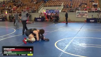 152 lbs Semifinal - Ethan Kuhns, CDZ Athletics vs Max Kaye, DeHart Elite Wrestling