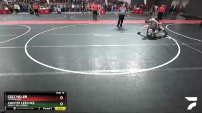 150 lbs Cons. Round 2 - Cooper Leschke, Wrestling Factory vs Colt Miller, Cumberland