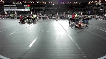 112 lbs Consi Of 8 #1 - Joseph Salcedo, Morris Hills Wrestling Club vs Giorgio DeCorso, Livingston