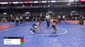 143 lbs Final - Tod Brakebill, F-5 Grappling vs Luke Trepanier, Fox Valley Elite Wrestling