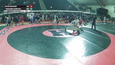 165 lbs Champ. Rd Of 16 - Kaleb Boothby, Alaska vs Grayson Fabrycki, Oregon