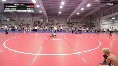 75 lbs Rr Rnd 1 - Luca Poalillo, Iron Horse vs Brody Myers, Keystone Krush