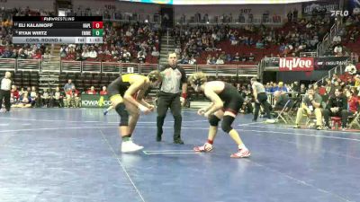 1A-190 lbs Cons. Round 4 - Ryan Wirtz, Emmetsburg vs Eli Kalainoff, Nashua-Plainfield