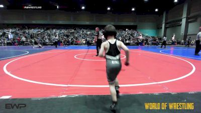 40 lbs Quarterfinal - JayDean Nelson, Buckaroo Wrestling Club vs Reese King, Crater Mat Club