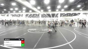 130 lbs Rr Rnd 3 - Casey Cook, No Team vs Ronald Williams II, Las Vegas WC