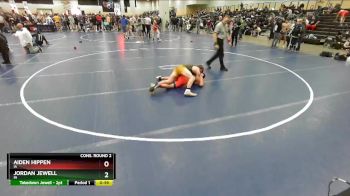 138 lbs Cons. Round 2 - Jordan Jewell, IN vs Aiden Hippen, IA
