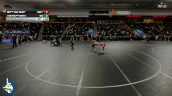 150 lbs Cons. Round 2 - Matthew Keaty, Huntley vs Colton Vroman, Wilmot Union