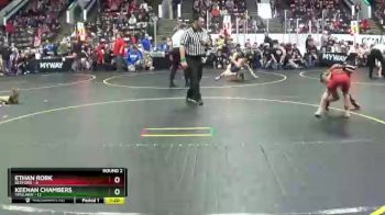 67 lbs Round 2 (4 Team) - Ethan Rork, Bedford vs Keenan Chambers, Ypsilanti