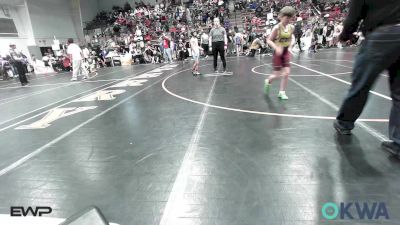 80 lbs Quarterfinal - Riot Smith, Cleveland Takedown vs Bennett Dawson, Raw Wrestling Club