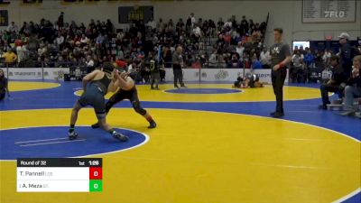 116 lbs Round Of 32 - Trajan Pannell, Los Gatos vs Aaron Meza, St. John Bosco