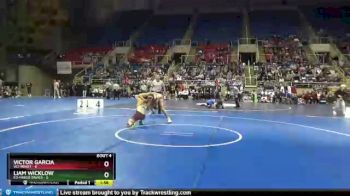 152 lbs Quarterfinals (8 Team) - Victor Garcia, W2-Minot vs Liam Wicklow, E3-Fargo Davies