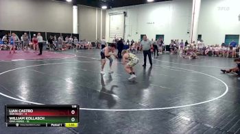 138 lbs Round 6 (16 Team) - William Kollasch, Iowa Hawks vs Lian Castro, War Ready