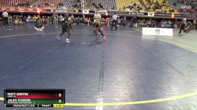 125 lbs Semis (4 Team) - Matt Griffin, TCNJ vs Jalen Dunson, Wisconsin-Whitewater