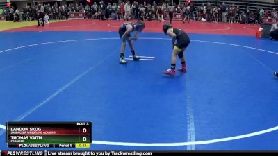 70 lbs Champ. Round 1 - Thomas Vaith, Pinnacle vs Landon Skog, Sarbacker Wrestling Academy
