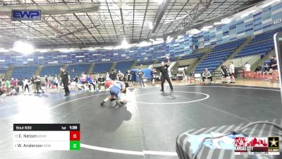 144 lbs Consi Of 8 #2 - Emmett Nelson, Askren Wrestling Academy vs William Anderson, Ironclad Wrestling Club