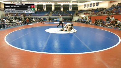 150 lbs Round 2: Quarterfinals - Danny Krutules, Jefferson vs Joshua Lane, White County