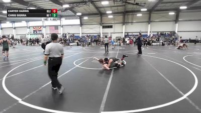 113 lbs Quarterfinal - Carter Harris, Relentless vs Chris Sierra, No Team