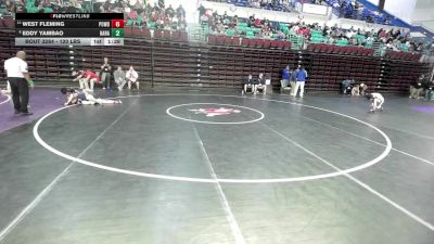 120 lbs Consi Of 4 - West Fleming, Powdersville vs Eddy Yambao, Hanahan