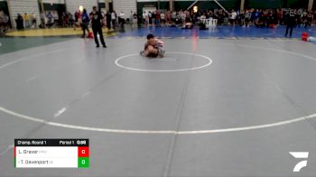 165 lbs Champ. Round 1 - Tripp Davenport, Overton Eagles vs Luke Graver, Pikes Peak Warriors