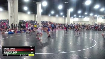 165 lbs Round 6 (8 Team) - Jacob Chase, Team Michigan Blue vs Christian Burd, Team Nauman Pink