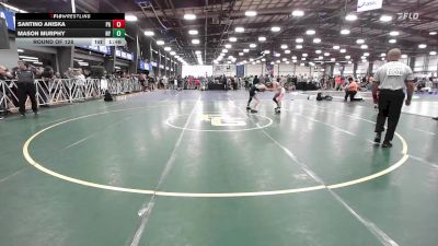106 lbs Round Of 128 - Santino Aniska, PA vs Mason Murphy, NY