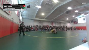 132 lbs Champ. Round 1 - Taner Olguin, Aztec vs Jackson McCabe, Nucla