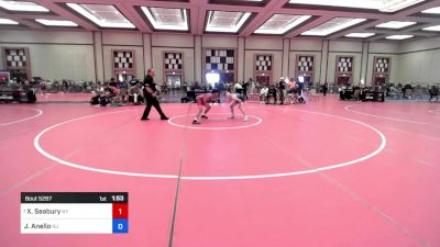 97 lbs Quarterfinal - Xavier Seabury, Ny vs Jack Anello, Nj