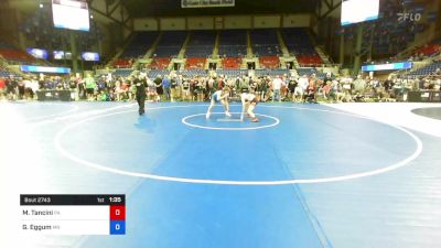 106 lbs Cons 16 #2 - Max Tancini, Pennsylvania vs Grayson Eggum, Minnesota
