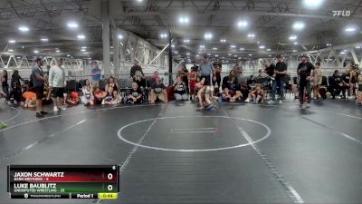 68 lbs Round 6 (8 Team) - Luke Baublitz, Undisputed Wrestling vs Jaxon Schwartz, Barn Brothers