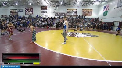 40 lbs Quarterfinal - Jiovani Rodriguez, Victory Wrestling-Central WA vs Romeo Bartz, Moses Lake Wrestling Club