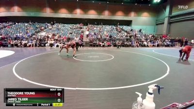 132 lbs Cons. Round 4 - Jared Tilger, Spring Creek vs Theodore Young, Whitney