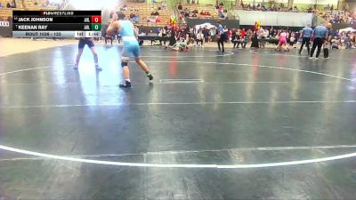 125 lbs Cons. Round 2 - Keenan Ray, Eagle Talon Wrestling Club vs Jack Johnson, Arlington Wrestling Club