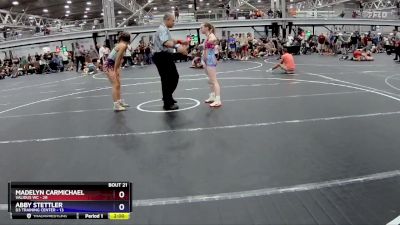 114 lbs Round 6 (8 Team) - Madelyn Carmichael, Validus WC vs Abby Stettler, D3 Training Center