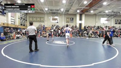 138 lbs Quarterfinal - Dante Merloni, Ashland vs Connor Lupiani, Mount Everett