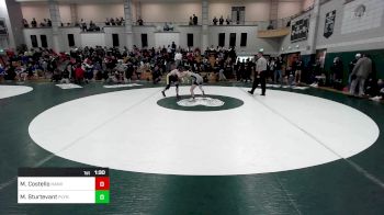 126 lbs Semifinal - Matthew Costello, Hanover vs Max Sturtevant, Plymouth North