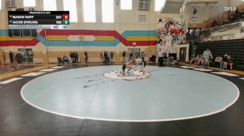 132 lbs Cons. Round 2 - Mason Huff, South vs Jacob Stirling, Thunder Basin