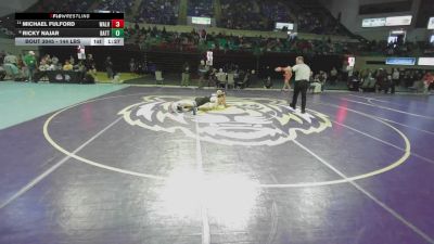 144 lbs Round Of 16 - Michael Fulford, Walhalla vs Ricky Najar, Battery Creek