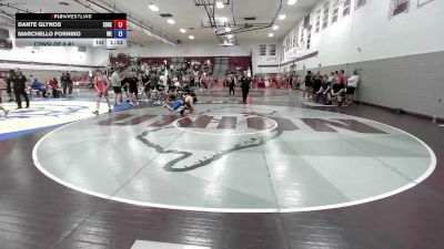 132 lbs Consi Of 8 #1 - Dante Glynos, Edge Wrestling vs Marchello Fornino, West Essex