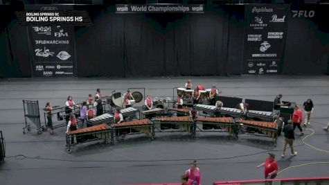 Boiling Springs HS "Boiling Springs SC" at 2026 WGI Percussion/Winds World Championships