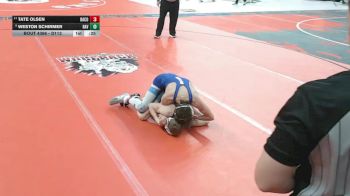 5th Place Match - Weston Schirmer, Ravenna vs Tate Olsen, Banner County