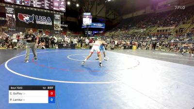 160 lbs Cons 8 #2 - Collin Guffey, California vs Philip Lamka, Michigan