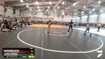 100 lbs Champ. Round 1 - Alexander Keyes, Texas Elite Wrestling Club vs Camilo Arriaga, Apex Grappling Academy
