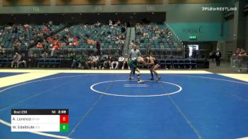 125 lbs Prelims - Antonio Lorenzo, UN-California Poly vs William Edelblute, Utah Valley