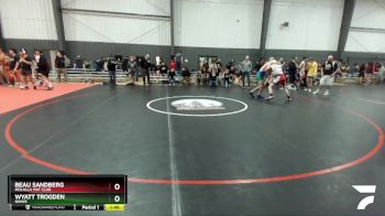 132 lbs Semifinal - Beau Sandberg, Molalla Mat Club vs Wyatt Trogden, NWWC