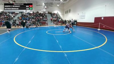 150 lbs Champ. Round 1 - Joseph C. McGinley, Natrona County vs Skyron Granaas, Glenrock