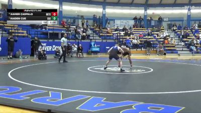 141 lbs Cons. Round 3 - Xavier Castillo, Fort Hays Tech Northwest College vs Kaiden Cue, Carl Albert State