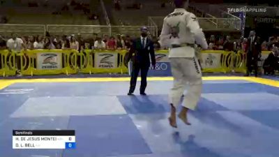 HORLANDO DE JESUS MONTEIRO vs DOMINIQUE L. BELL 2020 Pan Jiu-Jitsu IBJJF Championship