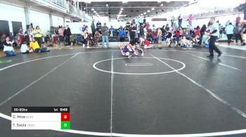 80-85 lbs Final - Caiden Mize, Georgia Barn Burners WC vs Tatum Sauls, Villa Rica Wrestling Club